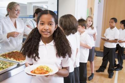 Cafeteria workers often work part-time. Cafeteria workers often work part-time.
