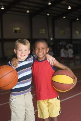 Youth basketball players are eager to learn how to play. Youth basketball players are eager to learn how to play.