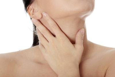Swollen throat. Swollen throat.