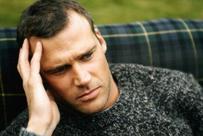 Pensive man Pensive man