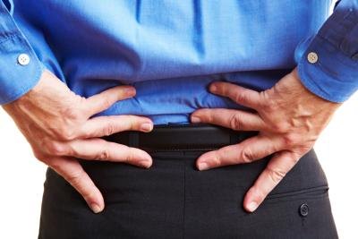 A herniated disc occurs when the cushion that surrounds the vertebrae is broken open A herniated disc occurs when the cushion that surrounds the vertebrae is broken open