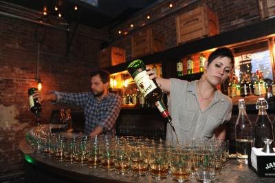 Straight whiskey is a potent drink that has many harmful side effects. Straight whiskey is a potent drink that has many harmful side effects.
