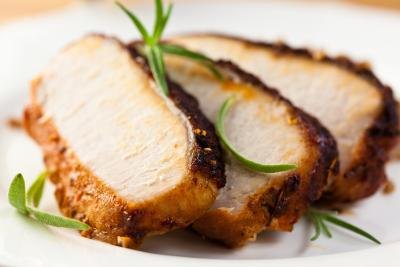 Sliced roast pork with rosemary Sliced roast pork with rosemary