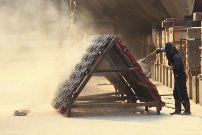 Sandblasting. Sandblasting.