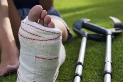 It can be hard to tell how serious a leg injury is when it occurs. It can be hard to tell how serious a leg injury is when it occurs.