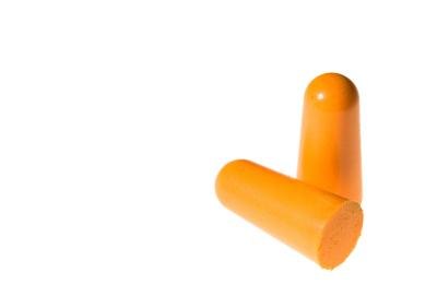One pair of earplugs. One pair of earplugs.