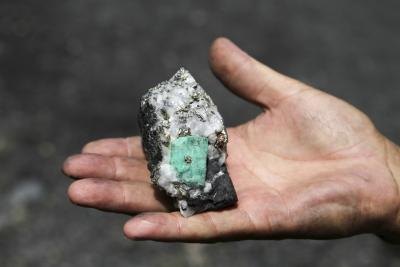 An emerald. An emerald.