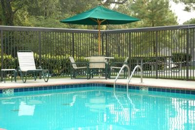 Fences around swimming pools provide safety and decrease liability to the property owner. Fences around swimming pools provide safety and decrease liability to the property owner.