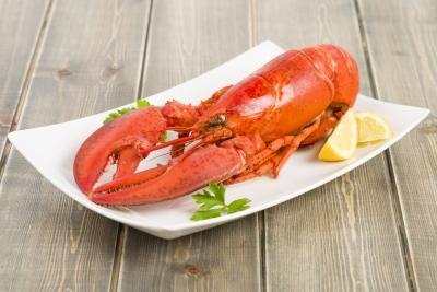 Cooked lobster Cooked lobster