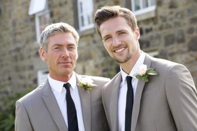 Best man standing beside groom Best man standing beside groom