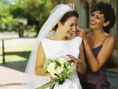 Brides wear veils to show purity. Brides wear veils to show purity.
