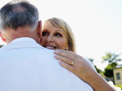 A vow renewal ceremony is a nice way to show your husband or wife how much you care for one another. A vow renewal ceremony is a nice way to show your husband or wife how much you care for one another.