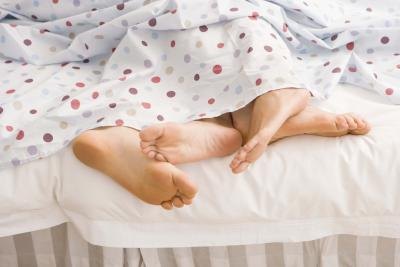 Couple in bed Couple in bed