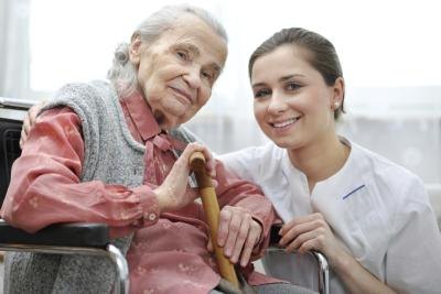 Care workers assist the disabled with personal and physical care. Care workers assist the disabled with personal and physical care.