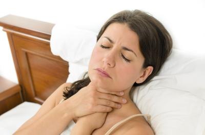 An irritated throat may be a sign of LPR. An irritated throat may be a sign of LPR.