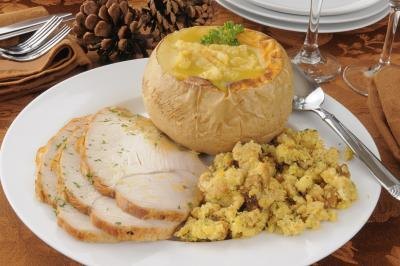 Many people think of turkey when they think of stuffing. Many people think of turkey when they think of stuffing.