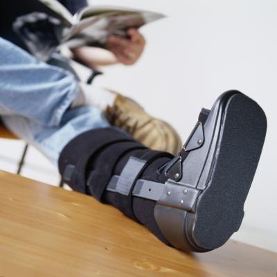 You can feel uneasy about walking after a cast is removed. You can feel uneasy about walking after a cast is removed.