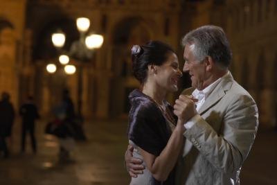 Italian couple dancing. Italian couple dancing.
