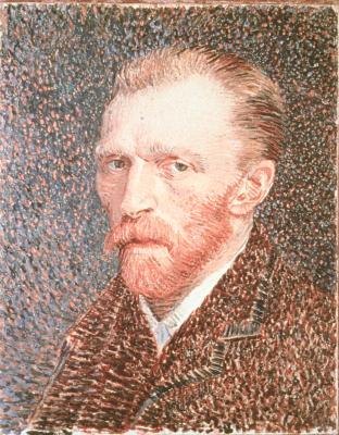 One of Vincent Van Gogh's many self-portraits, painted in 1887. One of Vincent Van Gogh's many self-portraits, painted in 1887.