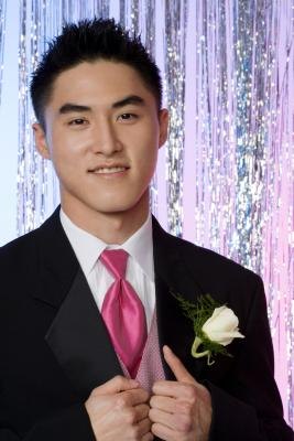 Boy at high school dance Boy at high school dance