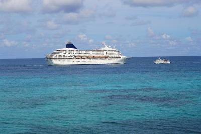 Cruise ship. Cruise ship.