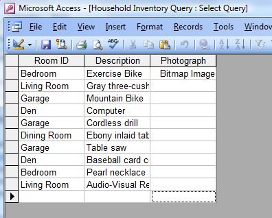 How to write query in access 2007