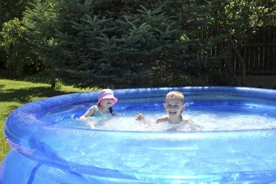 Above-Ground Pool Landscaping Ideas | eHow