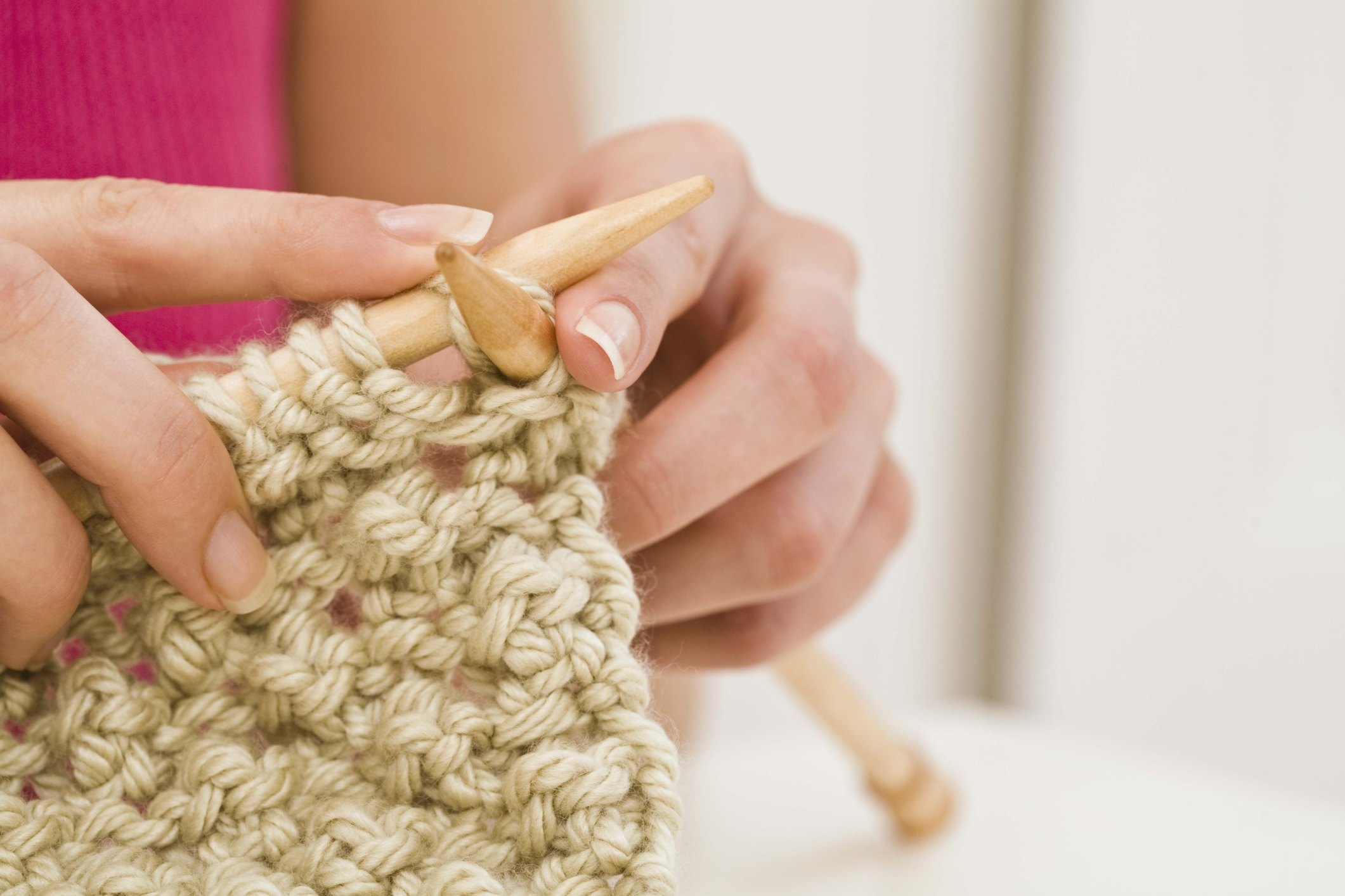 Knitting Projects With Large Knitting Needles eHow