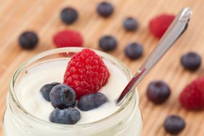 Yogurt is a great breakfast option.