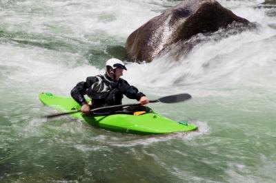 White water rafting.
