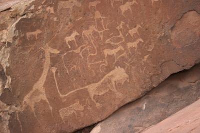 Cave inscriptions.