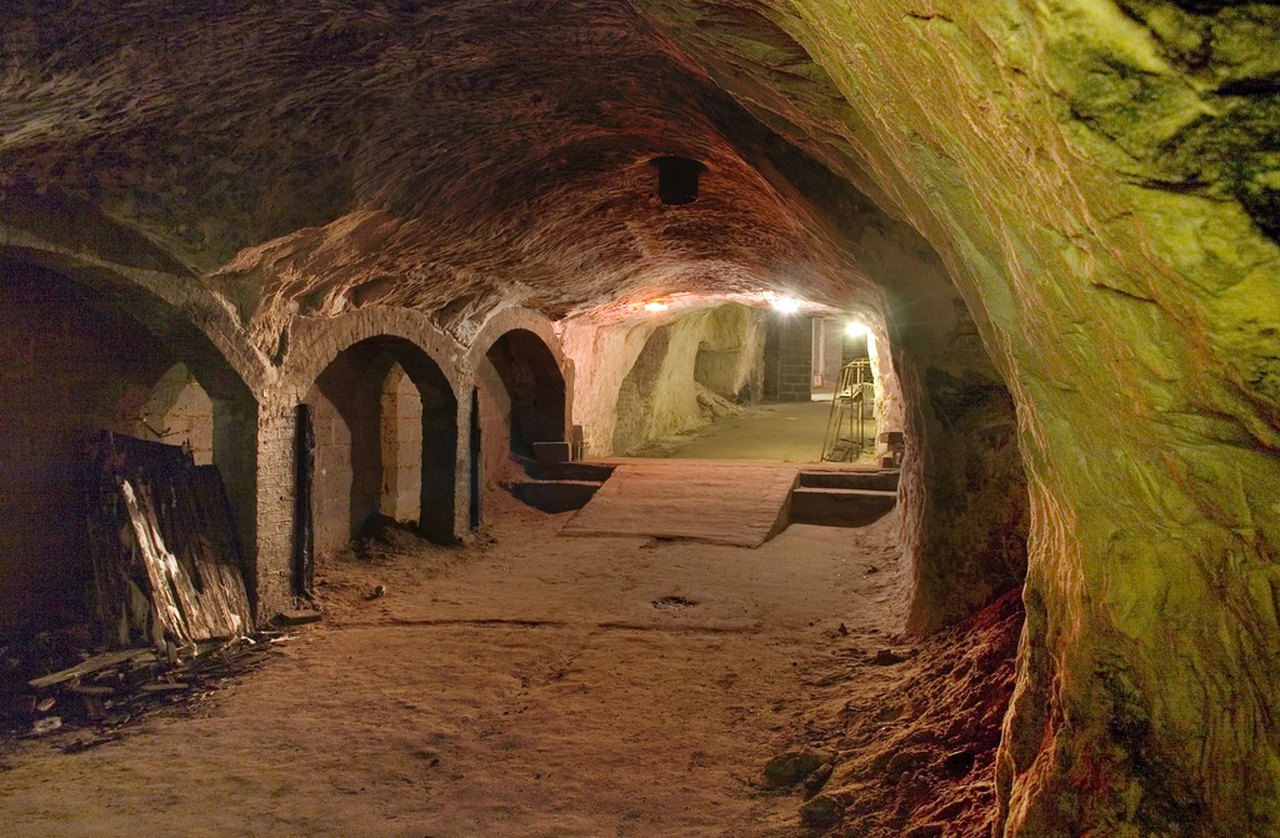 secret underground tunnel