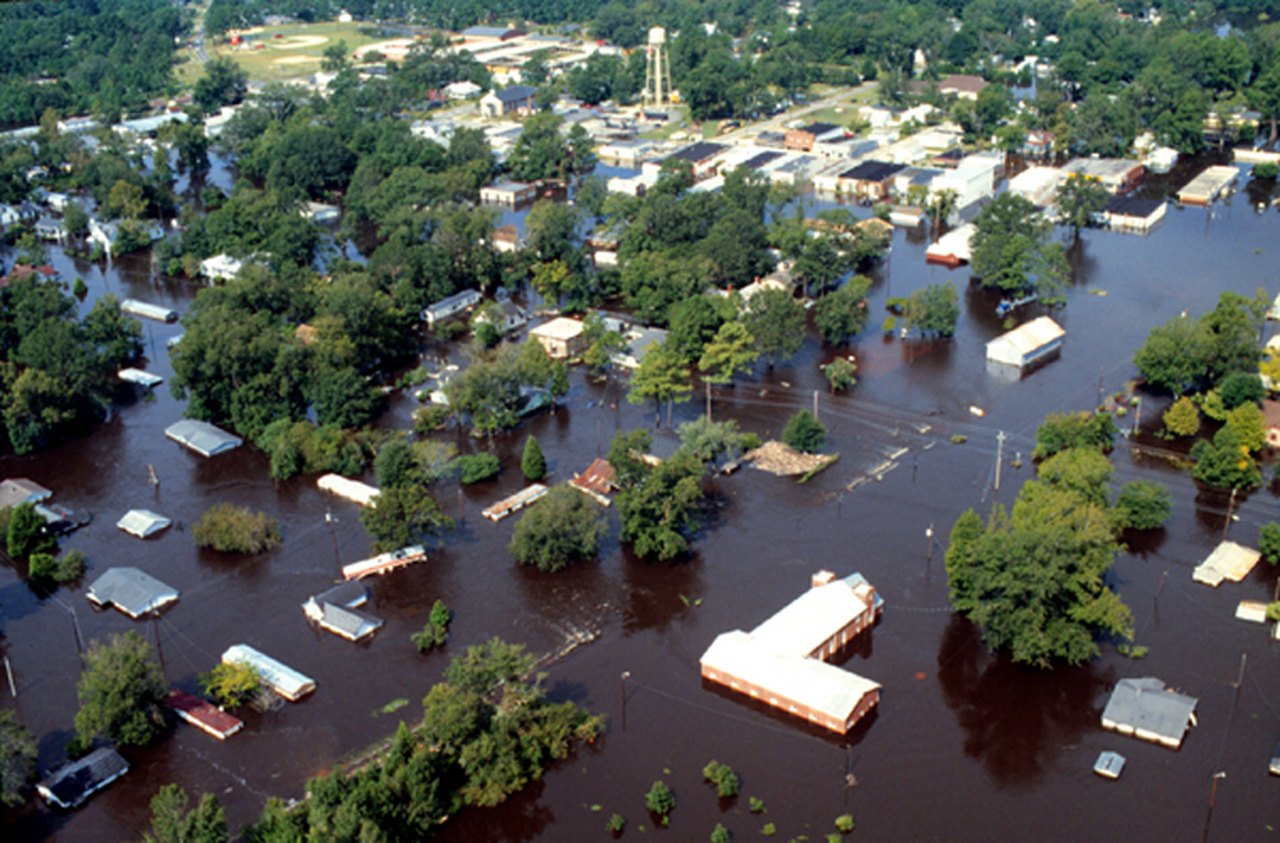 Hurricane floyd was worst disaster ever for north carolina