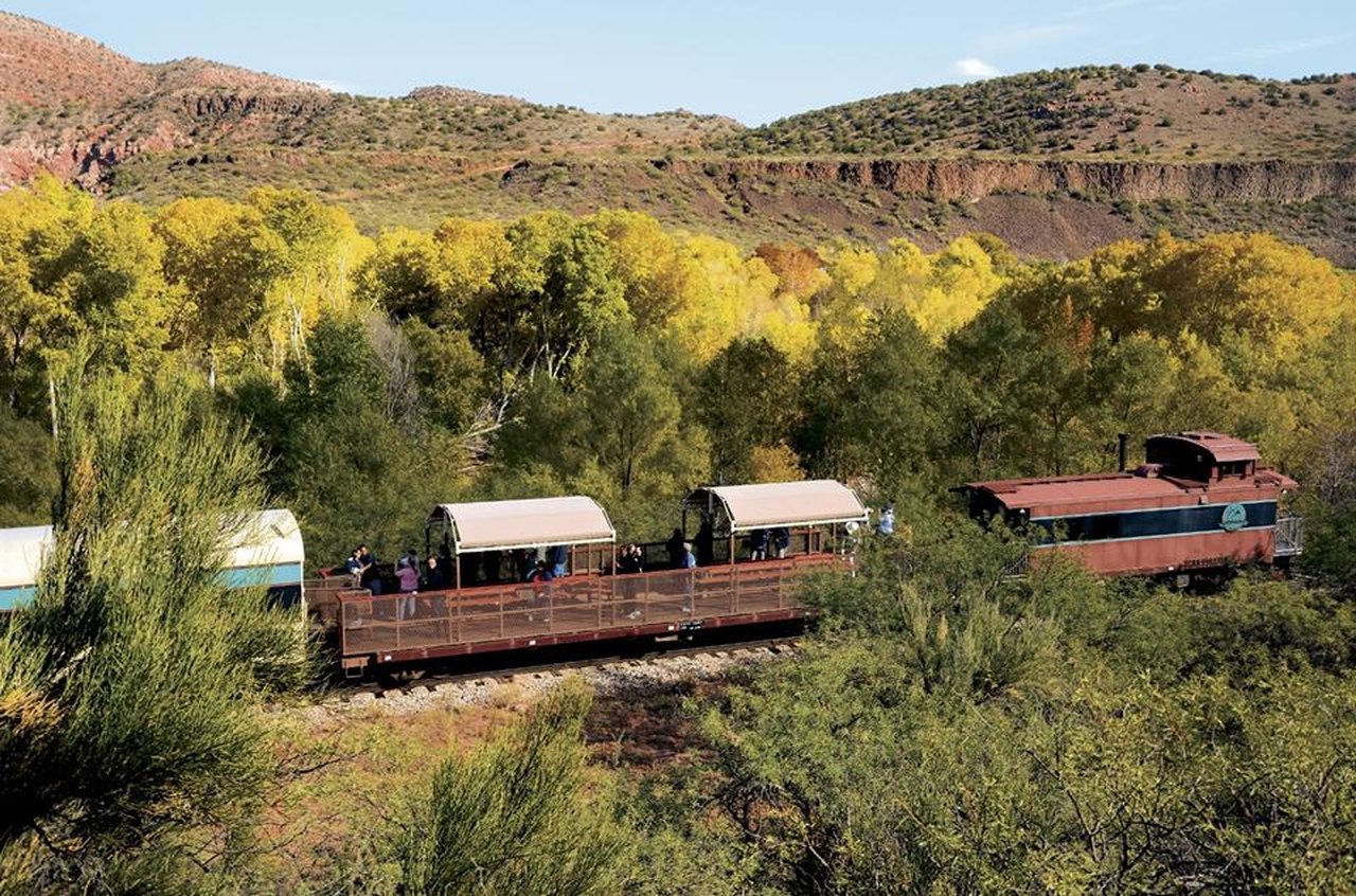 Scenic train rides in az