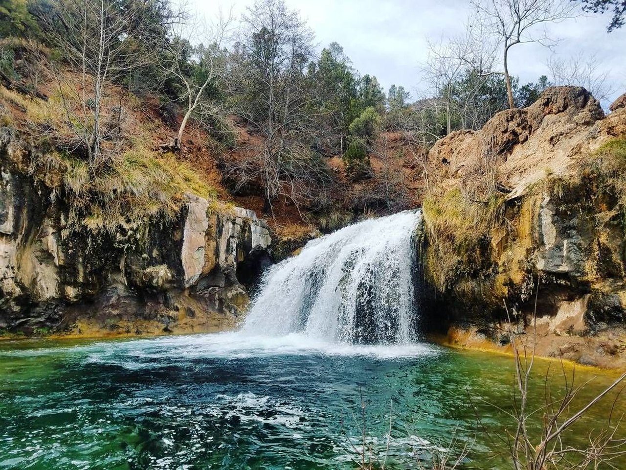 The Short, Easy Hike To Fossil Creek Waterfall In Arizona