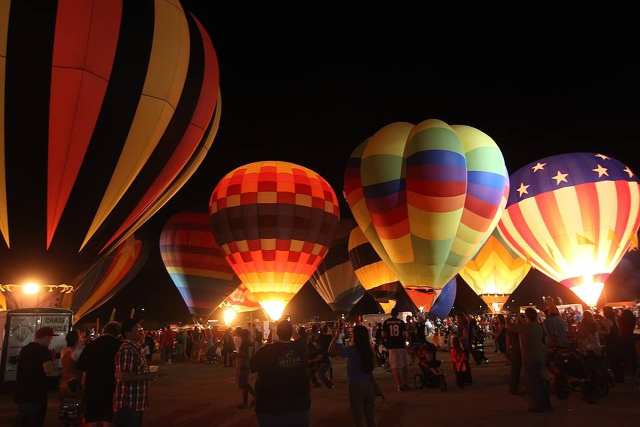 Trick Or Treat Out Of Hot Air Balloons At The SRF Spooktacular In Arizona