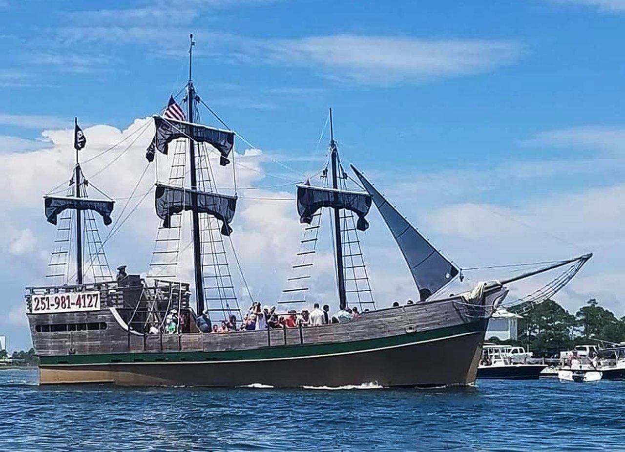 pirate ship tour gulf shores