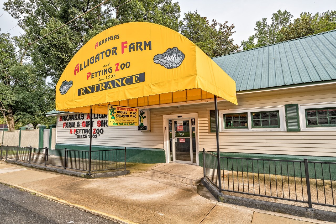 Visit Arkansas Alligator Farm and Petting Zoo in Hot Springs