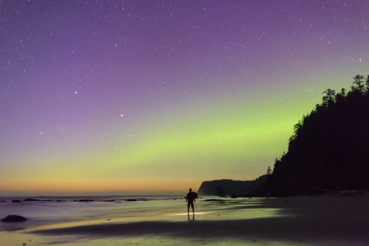 View The Northern Lights From Washington This Week Due To A Solar Storm