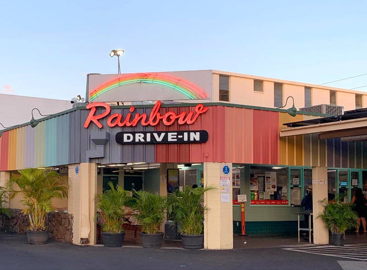 Places I LOVE - Rainbow Drive-In - Honolulu, Hawaii - Handrafted