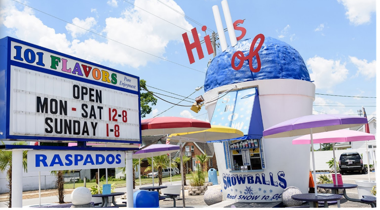 Indulge In A Legendary Snow Cone At Hills Of Snow In North Carolina