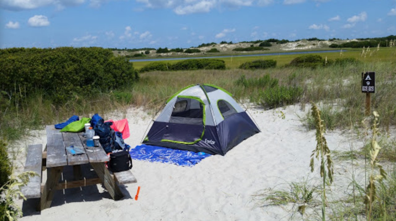 Most Beautiful Campground In North Carolina Is Found At Hammocks Beach ...