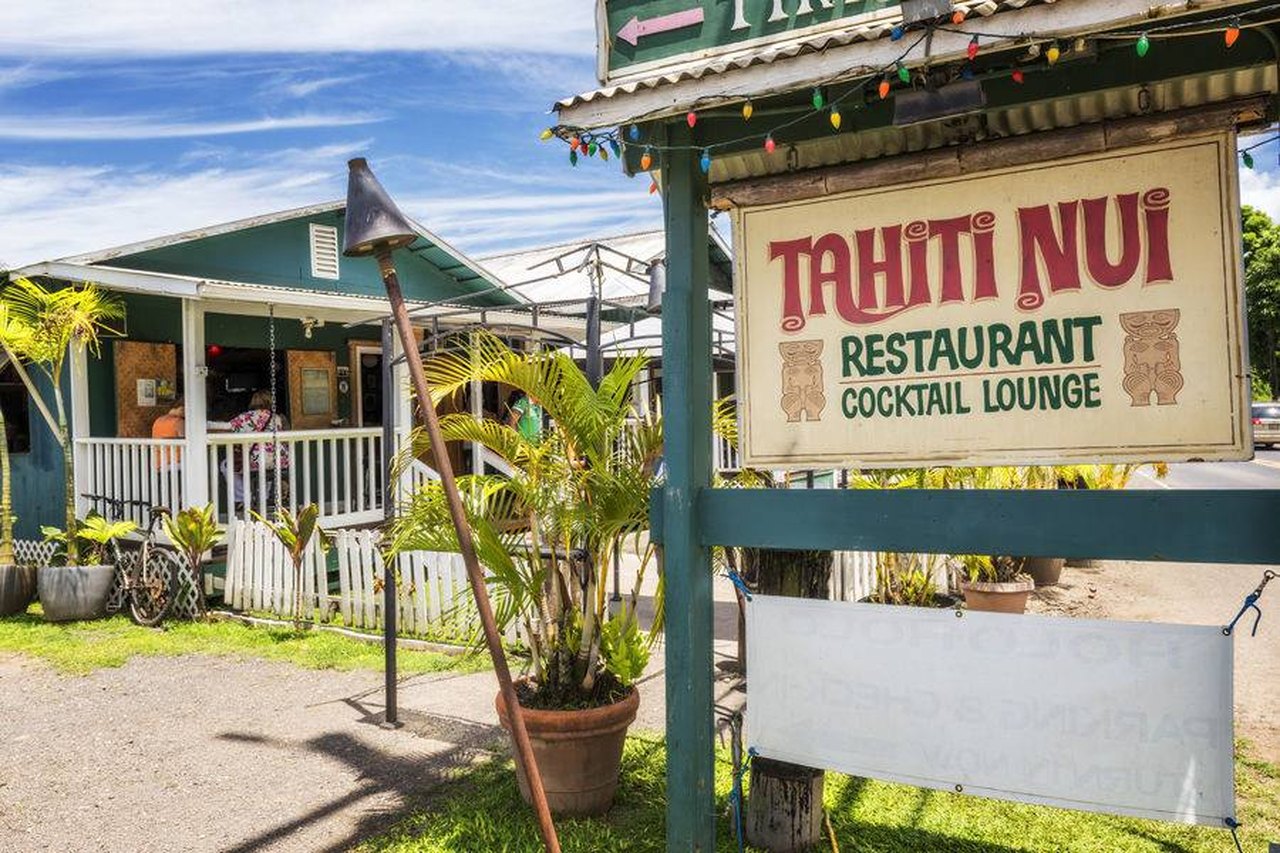 Sink Your Toes In The Sand At Tahiti Nui, A Tiki Bar In Hawaii