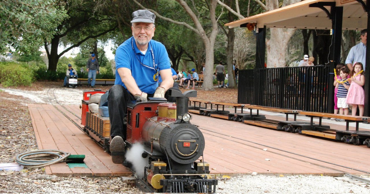 Catch A Miniature Train Rides At Largo Central Railroad In Florida