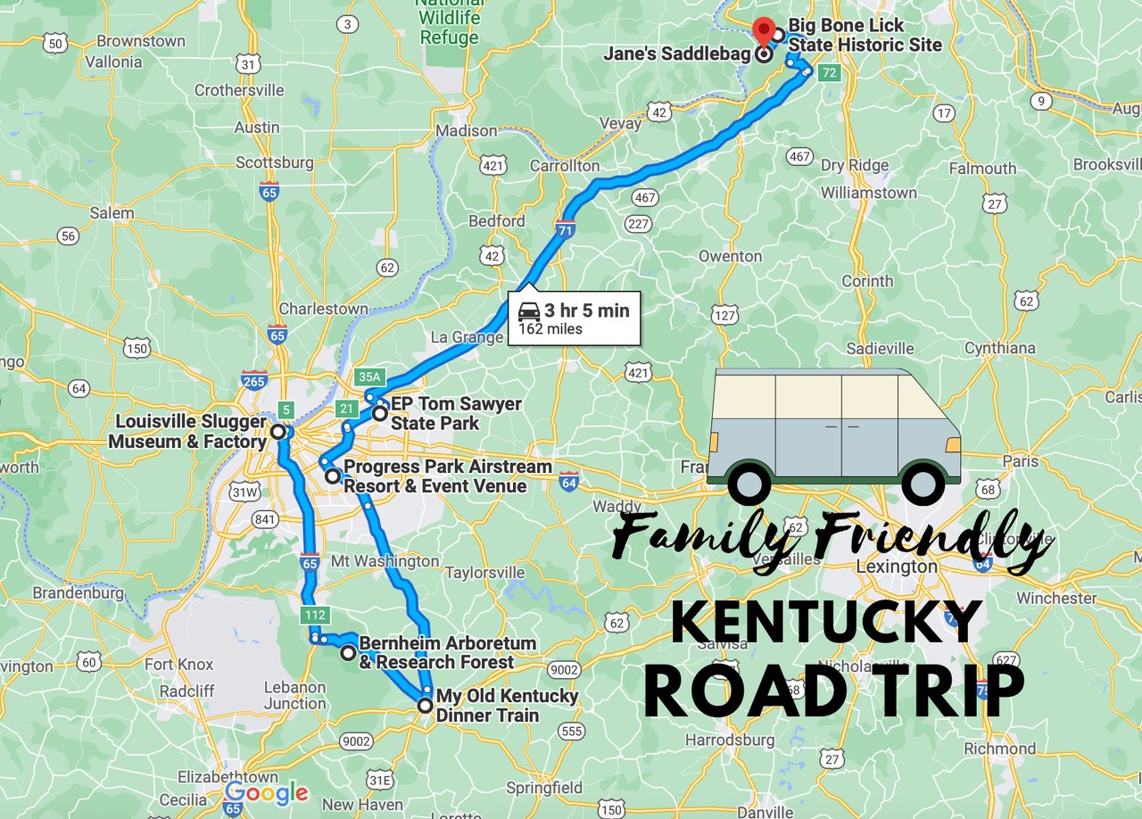 family road trip kentucky