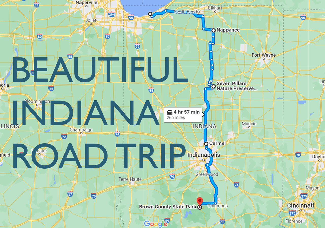 road trip from texas to indiana