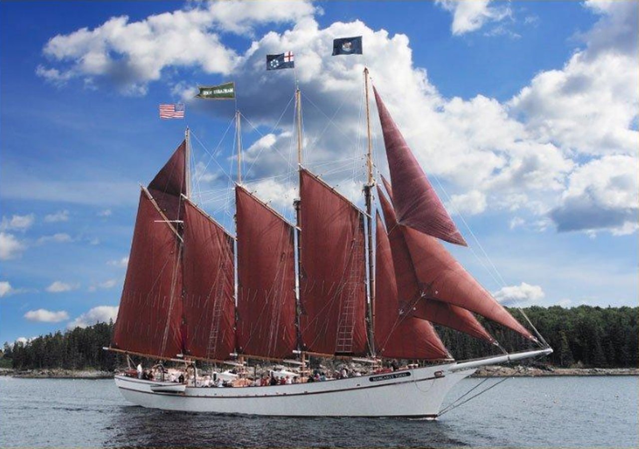 schooner boat trips maine