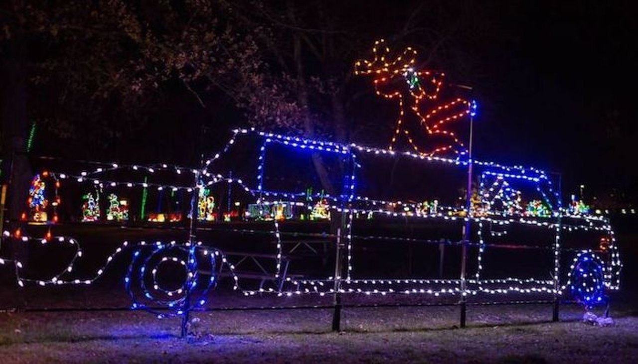 The Jolly Holiday Lights Is One Of Iowa's Biggest, Brightest, And Most