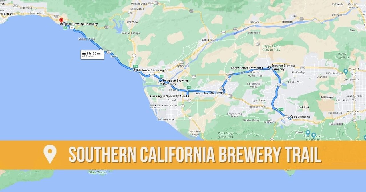 Take This Southern California Brewery Trail For A Weekend You’ll Never Forget