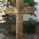 Cómo hacer cruces de madera para cementerios